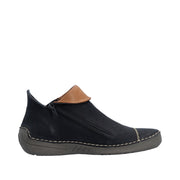 Rieker 72581-00 Black Zip up Boots