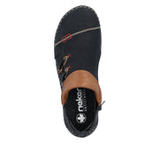 Rieker 72581-00 Black Zip up Boots