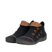 Rieker 72581-00 Black Zip up Boots