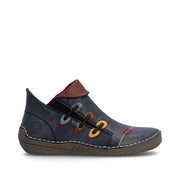 Rieker 72581-14 Womens Navy Boots