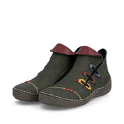 Rieker 72581-54 Womens Green Boots