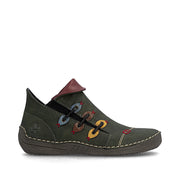 Rieker 72581-54 Womens Green Boots