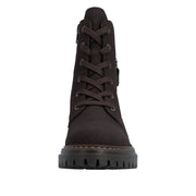 Rieker 72617-25 Espresso Brown Lace up Boots