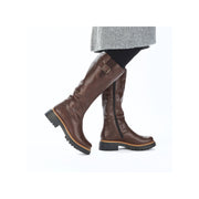 Rieker 72694-25 Womens Warm Lined Long Leg Brown Boots