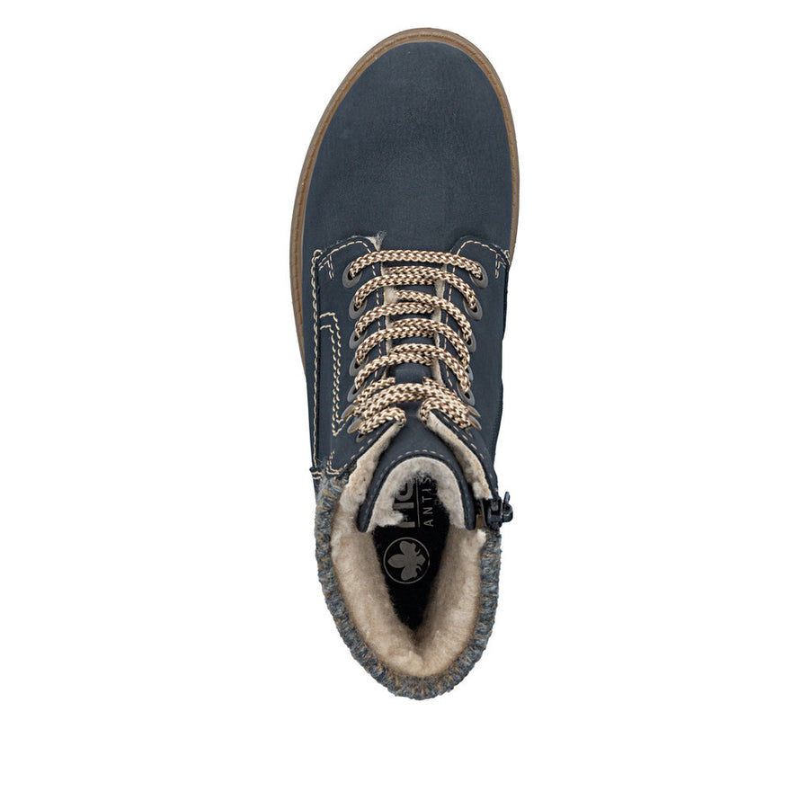 Rieker 73220-14 Brown Waterproof Boots