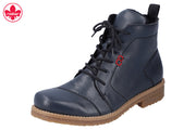 Rieker 73500-14 Navy Lace up Boots