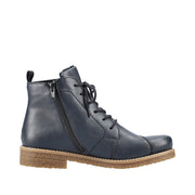 Rieker 73500-14 Navy Lace up Boots