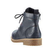 Rieker 73500-14 Navy Lace up Boots