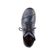Rieker 73500-14 Navy Lace up Boots