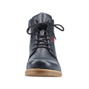 Rieker 73500-14 Navy Lace up Boots
