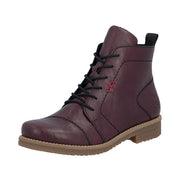 Rieker 73500-30 Purple Lace up Boots