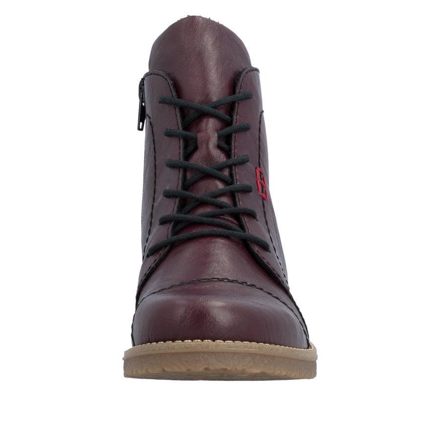 Rieker 73500-30 Purple Lace up Boots