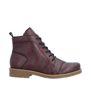 Rieker 73500-30 Purple Lace up Boots