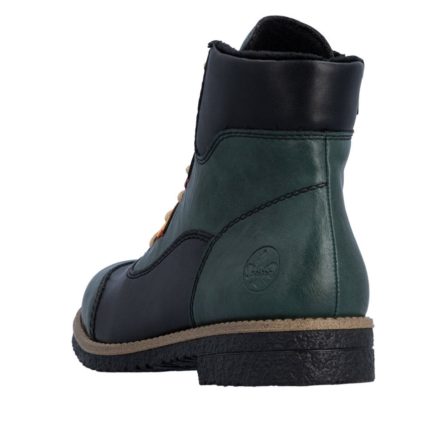 Rieker 73510-90 Peacock Blue Boots