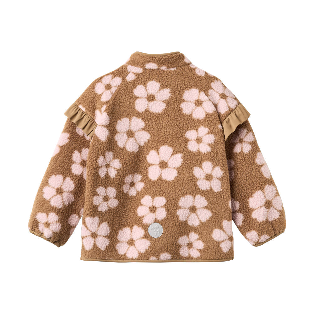 Wheat 7372-903R GRS Fleece Jacket Ellena 9788 Warm Hazel Flowers