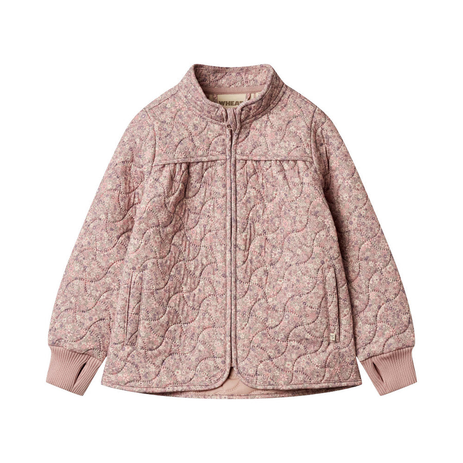 Wheat Thermo Jacket Tilde - 2598 Powder Flower Meadow