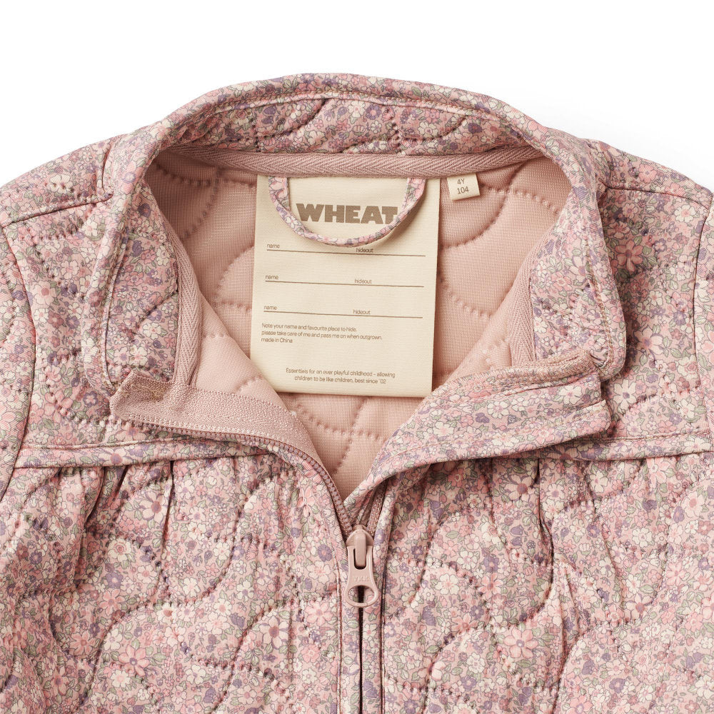 Wheat Thermo Jacket Tilde - 2598 Powder Flower Meadow