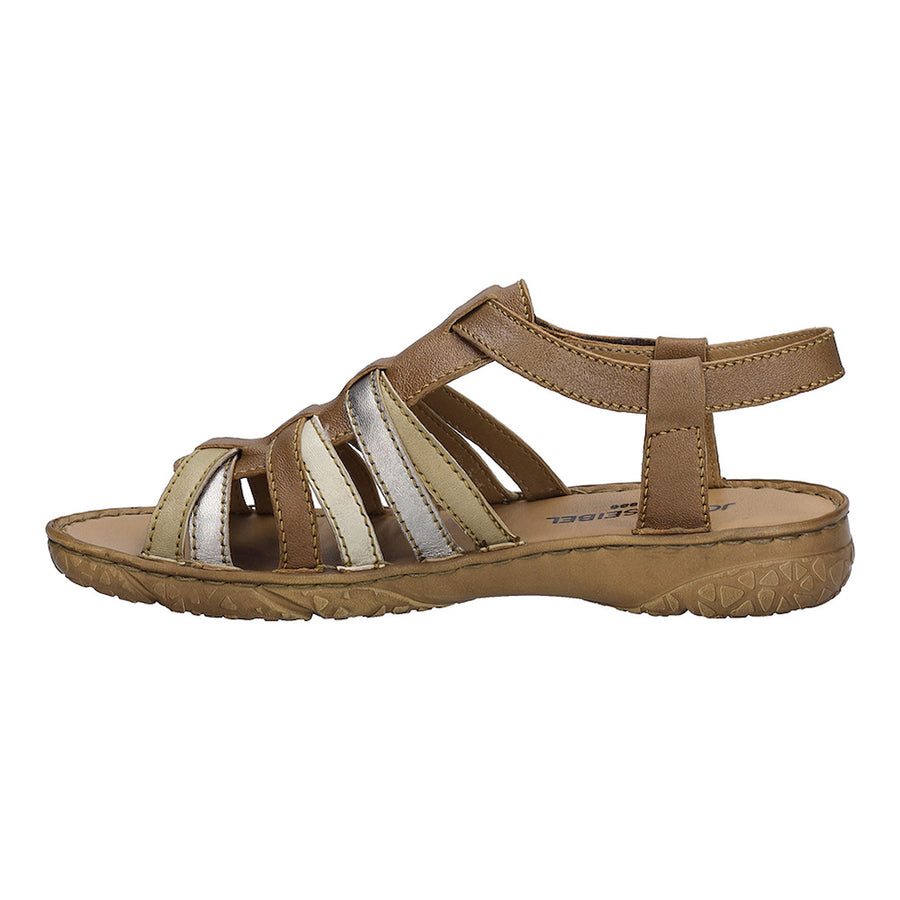 Josef Seibel Ivy 02 Brown Leather Sandals
