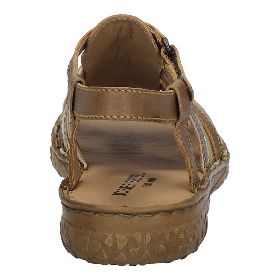 Josef Seibel Ivy 02 Brown Leather Sandals