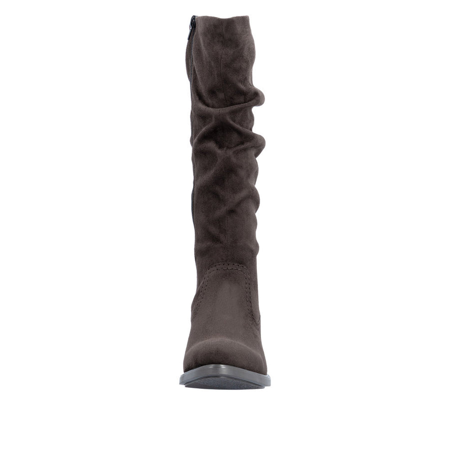 Rieker 74192-25 Brown Microstretch Long Boots