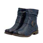 Rieker 74857-14 Navy Waterproof Boots