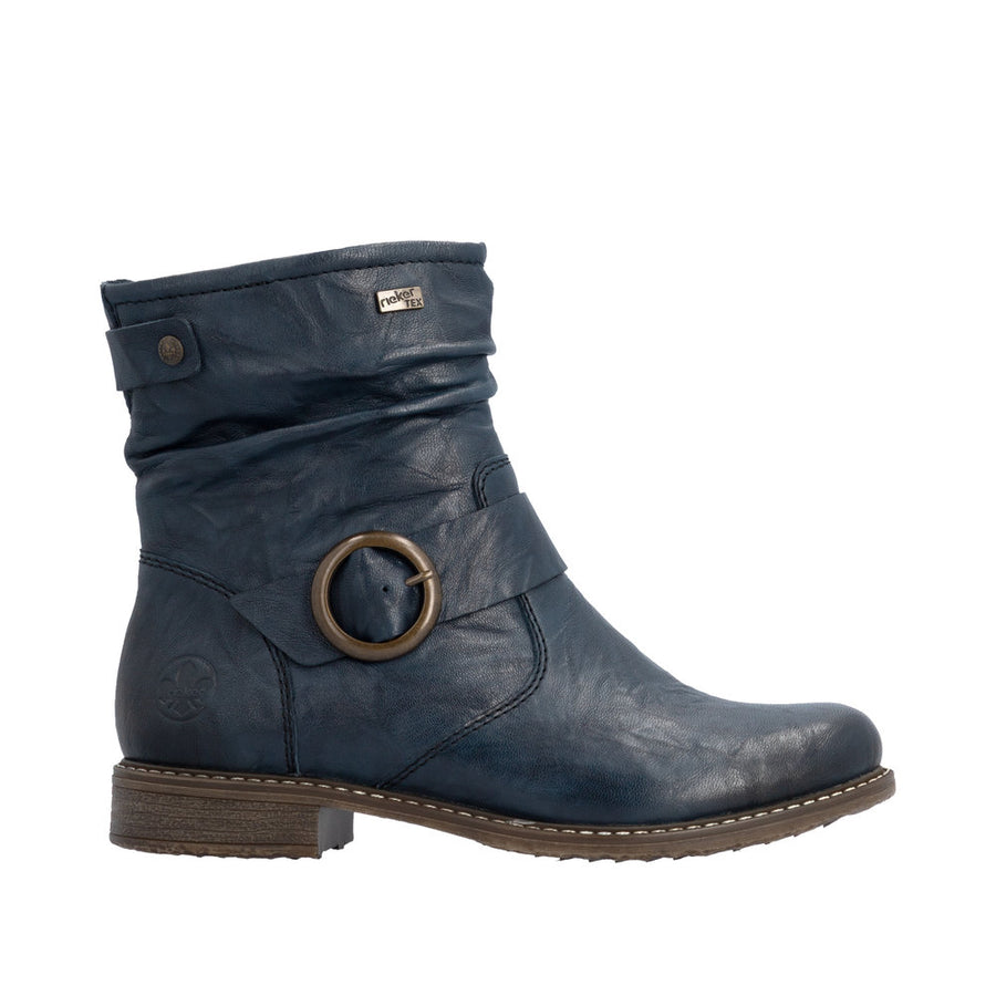 Rieker 74857-14 Navy Waterproof Boots