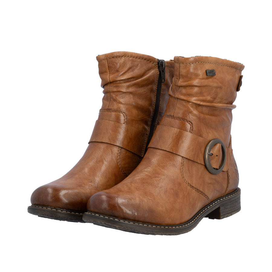 Rieker 74857-22 Brown Waterproof Boots