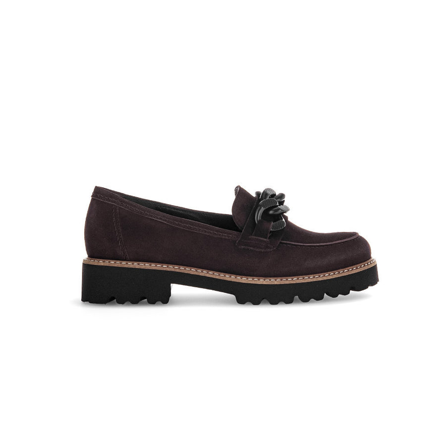 Gabor Squeeze 75.240.38 Brown Loafer Shoes