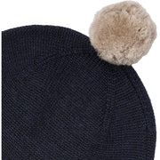 Wheat 7607-567 Knit Bonnet Pomma 1432 Navy