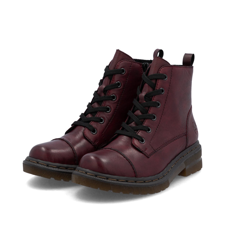 Rieker 78202-35 Womens Wine Boots