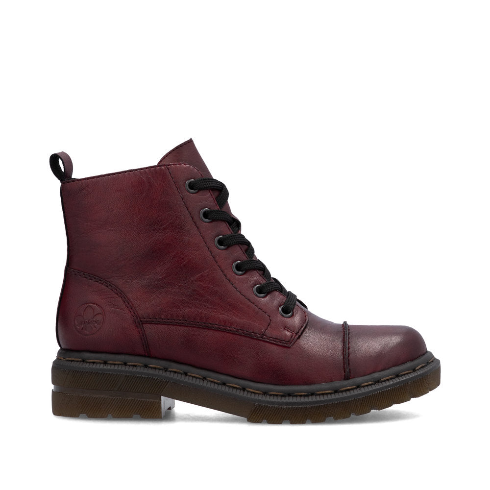 Rieker 78202-35 Womens Wine Boots