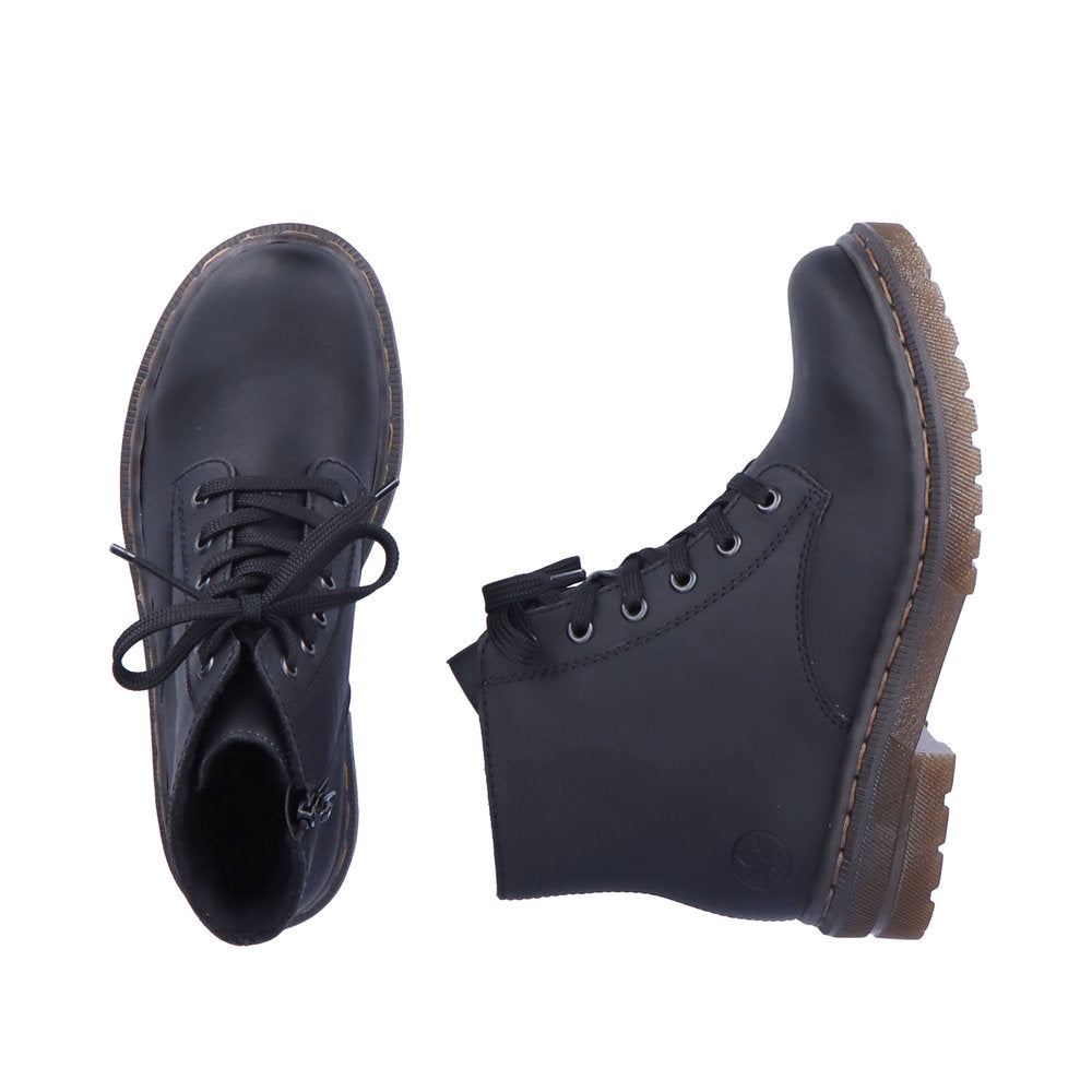 Rieker 78240-00 Womens Black Boots