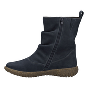 Josef Seibel Angelina 08 Blue Suede Boots
