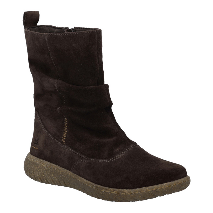 Josef Seibel Angelina 08 Brazil Brown Suede Boots