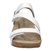Josef Seibel Tonga 25 White Suede Sandals