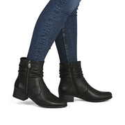 Rieker 78656-00 Womens Black Boots