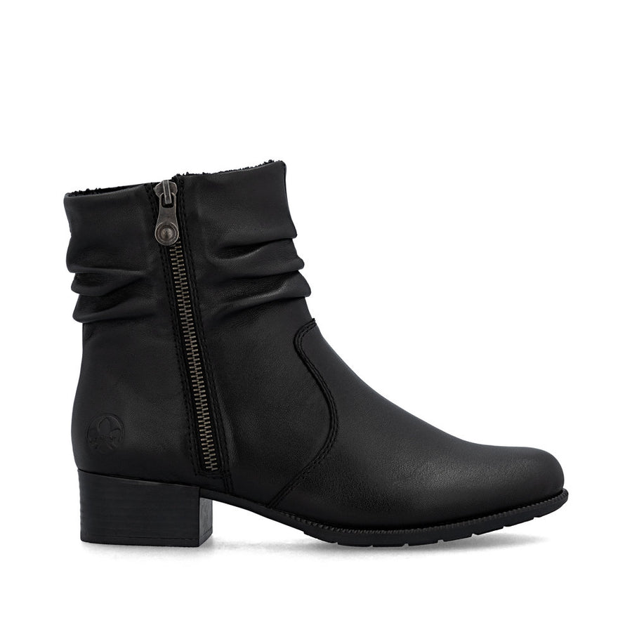Rieker 78656-00 Womens Black Boots