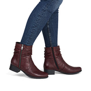Rieker 78656-35 Womens Red Boots