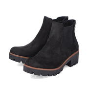 Rieker 79265-00 Womens Black Boots