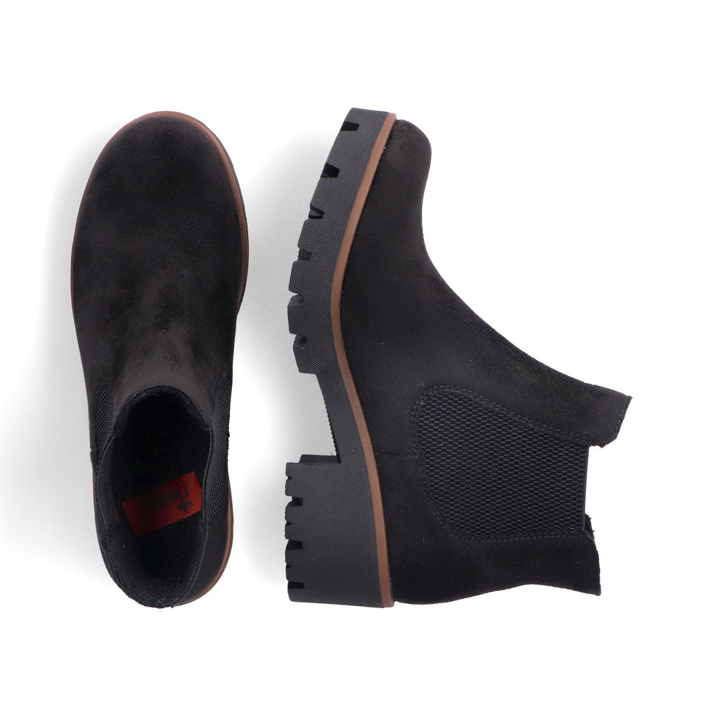 Rieker 79265-00 Womens Black Boots