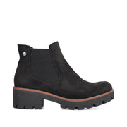 Rieker 79265-00 Womens Black Boots