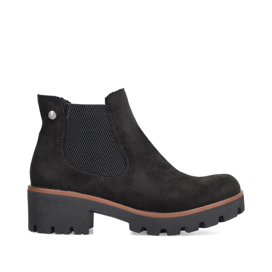 Rieker 79265-00 Womens Black Boots
