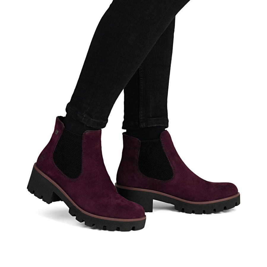 Rieker 79265-30 Womens Red Boots