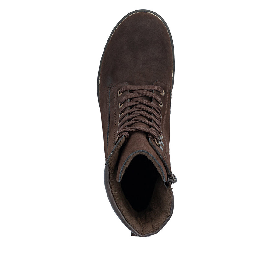Rieker 79525-25 Burgundy Water Resistant Boots