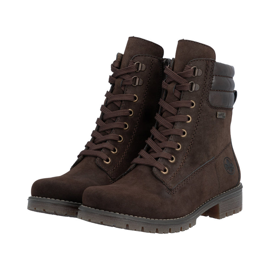 Rieker 79525-25 Burgundy Water Resistant Boots