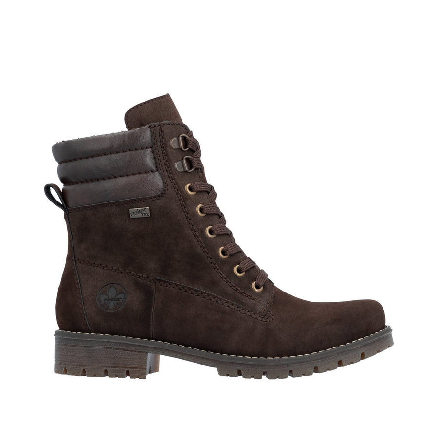 Rieker 79525-25 Burgundy Water Resistant Boots