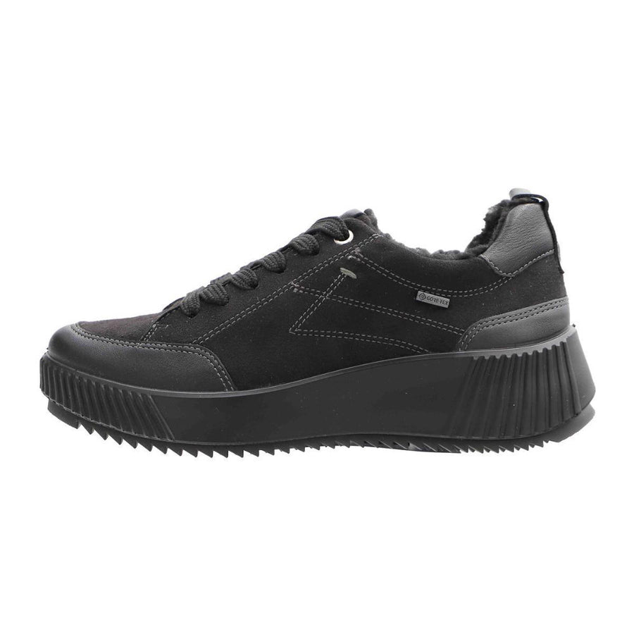 Ara 1226911-1 Wide Fit Waterproof Black Casual Shoes