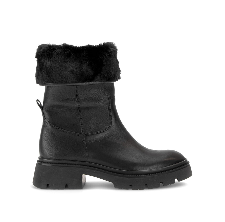 Gabor 8021.04.001 MOONLIGHT Wool Lined Black Boots