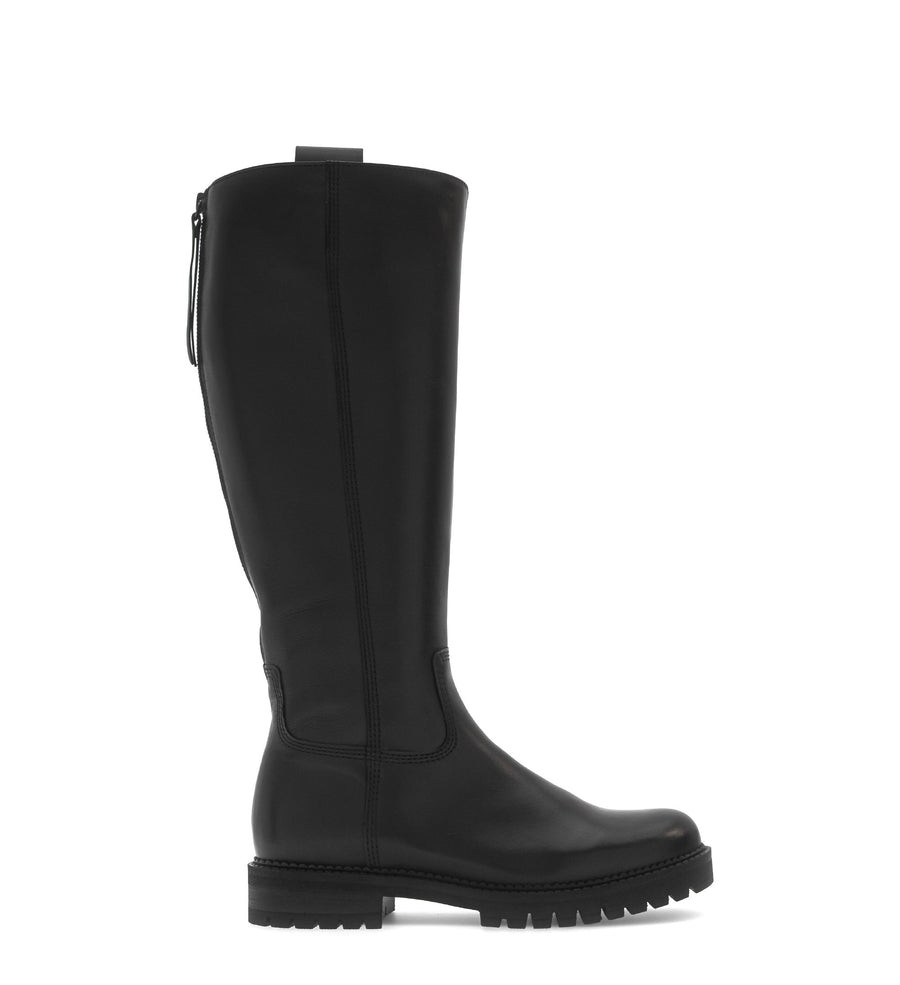 Gabor 8024.04.001 LEDROD Wide Calf Black Boots