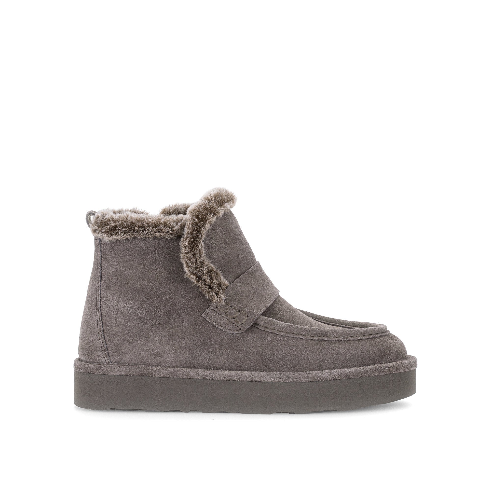 Gabor 8065.02.002 AVANT Taupe Wide Fit Chunky  Boots